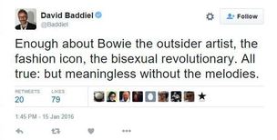 David Baddiel Bowie tweet