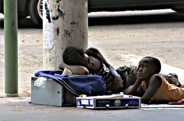 Bulawayo street dwellers, Zimbabwe