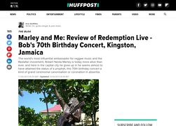 Bob Marley gig review, Kris Griffiths