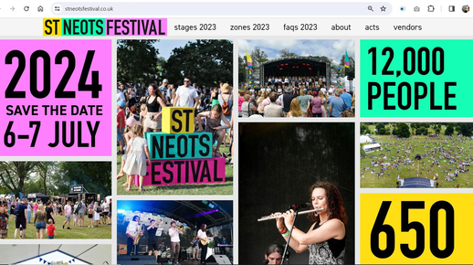 St Neots festival homepage