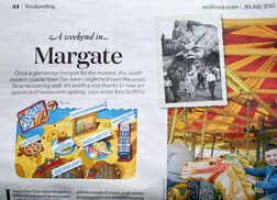 Waitrose Weekend Kris Griffiths Margate article